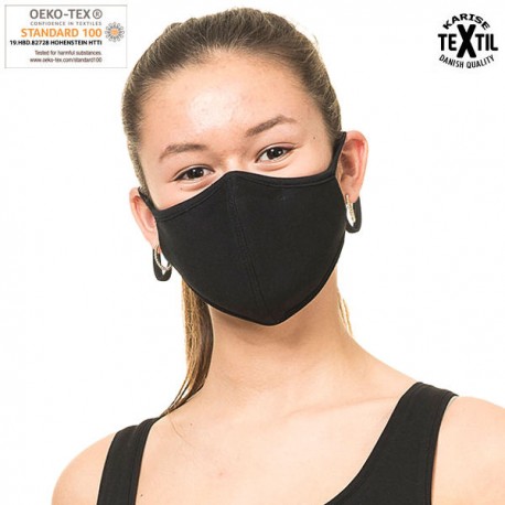 Face Mask (3-lags genanvendeligt stof mundbind) - Karise Textiltryk & Skilte